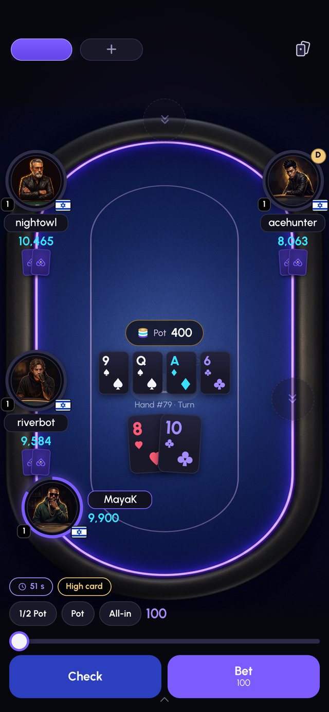 Felt Society poker table